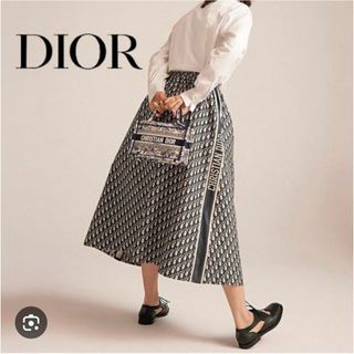 Christian Dior - DIOR 定番オブリーク柄スカート 36 かなりお得!!