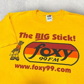 フルーツオブザルーム(FRUIT OF THE LOOM)のUS古着 FRUIT OF THE LOOM foxy 99FM Tシャツ XL(Tシャツ/カットソー(半袖/袖なし))