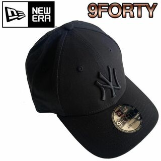 ニューエラー(NEW ERA)のニューエラ 帽子 キャップ newera ヤンキース 黒 9FORTY ブラック(キャップ)