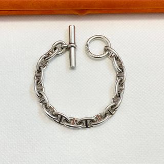 エルメス(Hermes)のVintage HERMES 筆記体 MM シェーヌダンクル ブレスレット(ブレスレット)