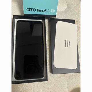 新品 OPPO Reno5 A eSIM A103OP アイスブルー (スマートフォン本体)