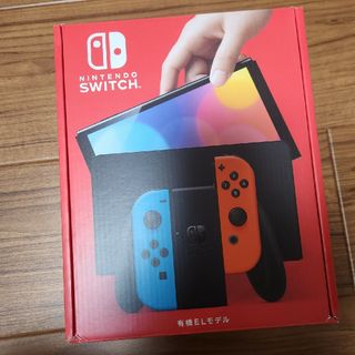 ニンテンドースイッチ(Nintendo Switch)の新品未開封 Nintendo Switch有機EL ブルーレッド(家庭用ゲーム機本体)