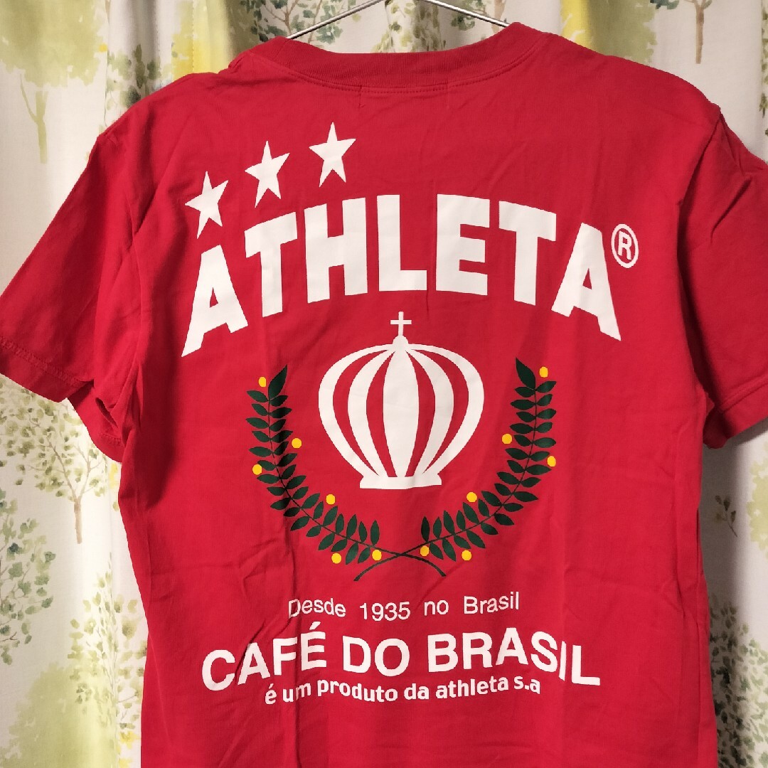 ATHLETA(アスレタ)のATHLETA  半袖Tシャツ　　赤 メンズのトップス(Tシャツ/カットソー(半袖/袖なし))の商品写真