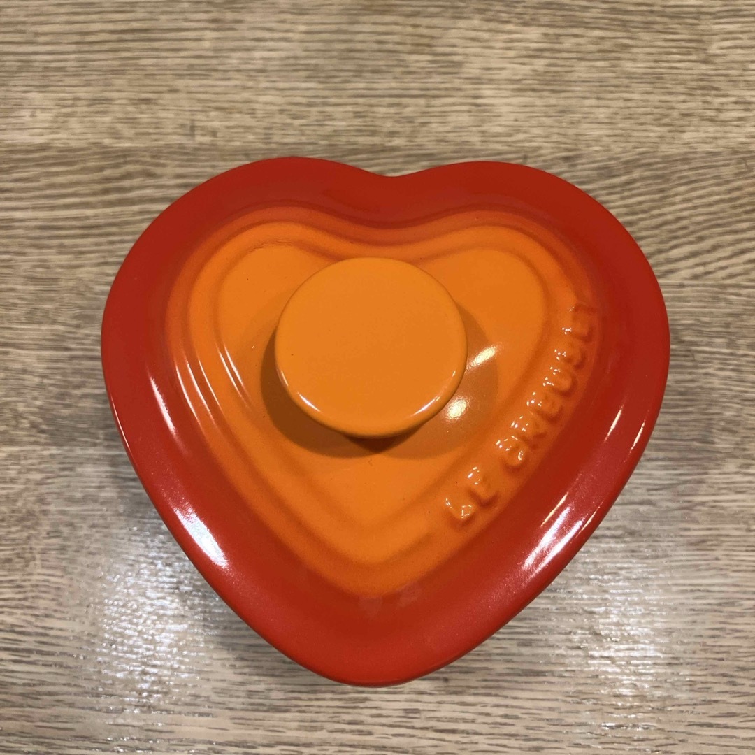 LE CREUSET(ルクルーゼ)のル・クルーゼ　ココット　ハート インテリア/住まい/日用品のキッチン/食器(容器)の商品写真