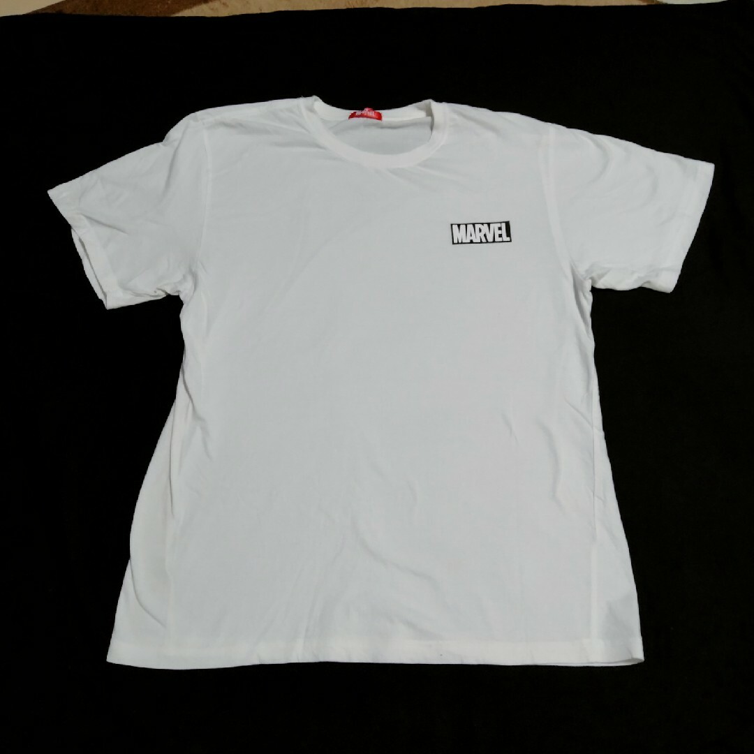 MARVEL マーベル　白Tシャツ　ＬＬサイズ メンズのトップス(Tシャツ/カットソー(半袖/袖なし))の商品写真