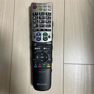 シャープ(SHARP)のAQUOSテレビリモコン(テレビ)