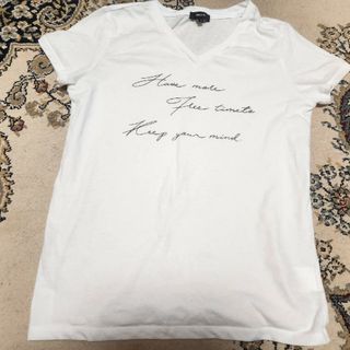 コムサデモード(COMME CA DU MODE)のCOMME CA ISM　コムサ　トップス　Vネック(Tシャツ(半袖/袖なし))