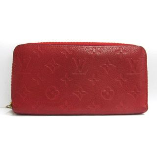 ルイヴィトン(LOUIS VUITTON)のルイヴィトン モノグラムアンプラント 長財布 M60737 赤 ■ECS ■LK(財布)