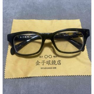 カネコガンキョウ(KANEKO OPTICAL)の金子眼鏡☆美品☆佐々木與市 紀州備長炭配合 メガネ ベッコウ柄 (サングラス/メガネ)