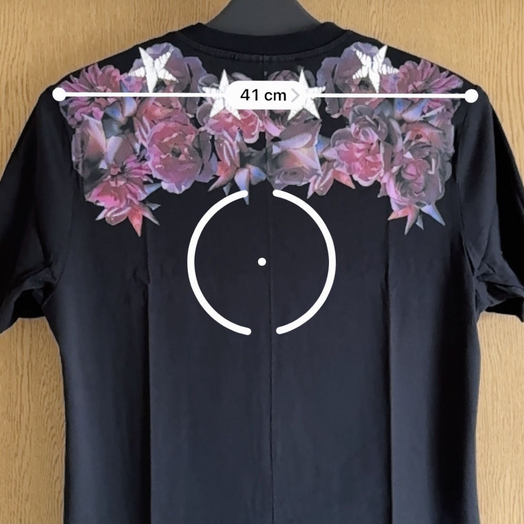 GIVENCHY(ジバンシィ)のGivenchy ジバンシィ フラワー＆スター 星 プリント Tシャツ 正規品 メンズのトップス(Tシャツ/カットソー(半袖/袖なし))の商品写真