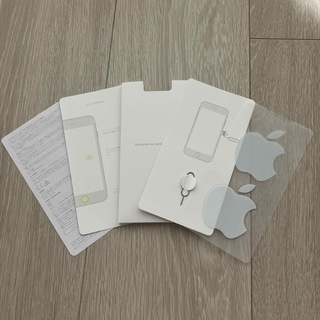 Apple - 【新品】iPhone アップル　SIMピン、Appleステッカー