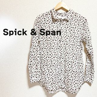 スピックアンドスパン(Spick & Span)のSPICK&SPAN　スピックアンドスパン　ブラウス　シャツ　レオパード　羽織り(シャツ/ブラウス(長袖/七分))