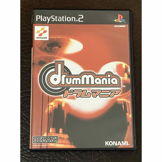 コナミ(KONAMI)の動作品 PS2 アクション BEMANI ★ ドラムマニア drummania(家庭用ゲームソフト)