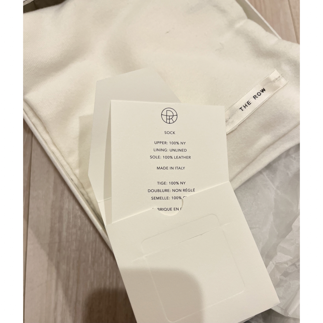 THE ROW - 新品 未使用 THE ROW SOCK シューズ 38 黒の通販 by THE ROW - 新品 未使用 THE ROW SOCK シューズ 38 黒の通販 by