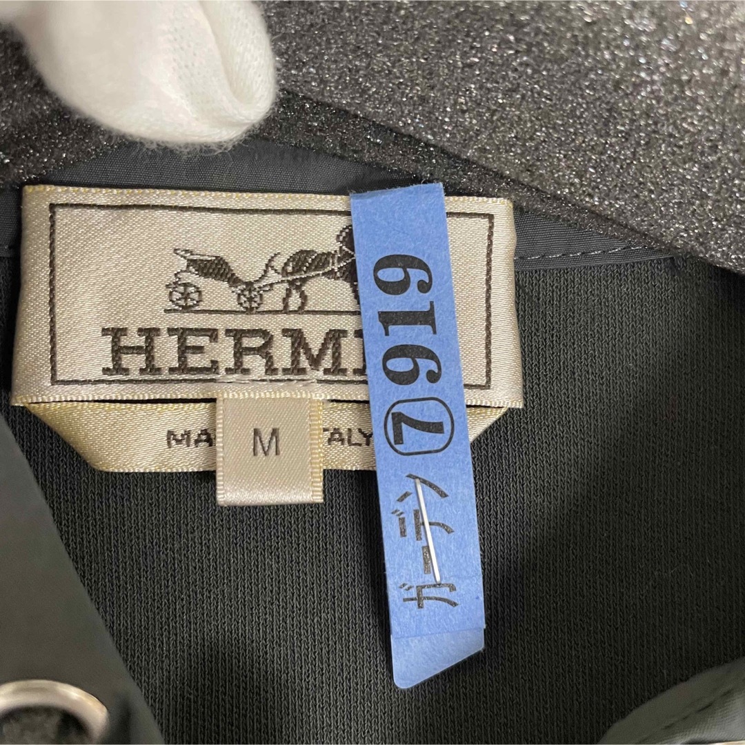 Hermes(エルメス)のクリーニング済み　HERMES エルメス メンズ　ジャケット　黒 メンズのジャケット/アウター(その他)の商品写真