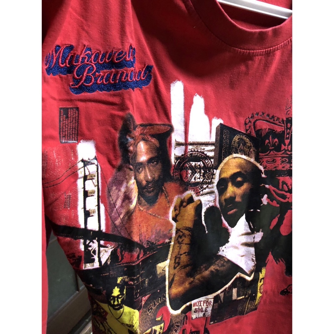 VINTAGE(ヴィンテージ)の90s  00s  デッドストック　2pac   rap  tee  tシャツ メンズのトップス(Tシャツ/カットソー(半袖/袖なし))の商品写真