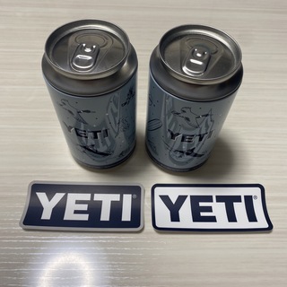 イエティ(YETI)のYETI 缶ケース ステッカーセット ×2セット 新品未使用(小物入れ)