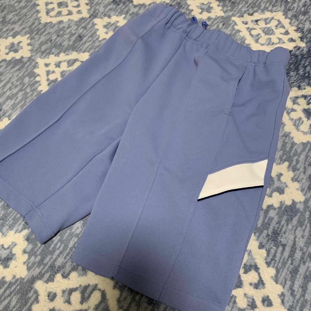 【未使用】 Stella Vierge ハーフパンツ M ブルー系 メンズのパンツ(その他)の商品写真
