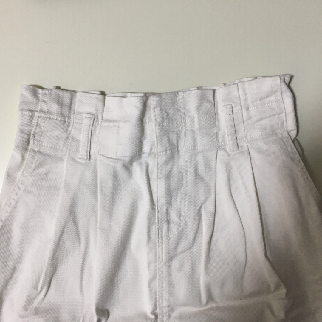 w closet(ダブルクローゼット)のデニムスカート　ホワイト レディースのスカート(ミニスカート)の商品写真