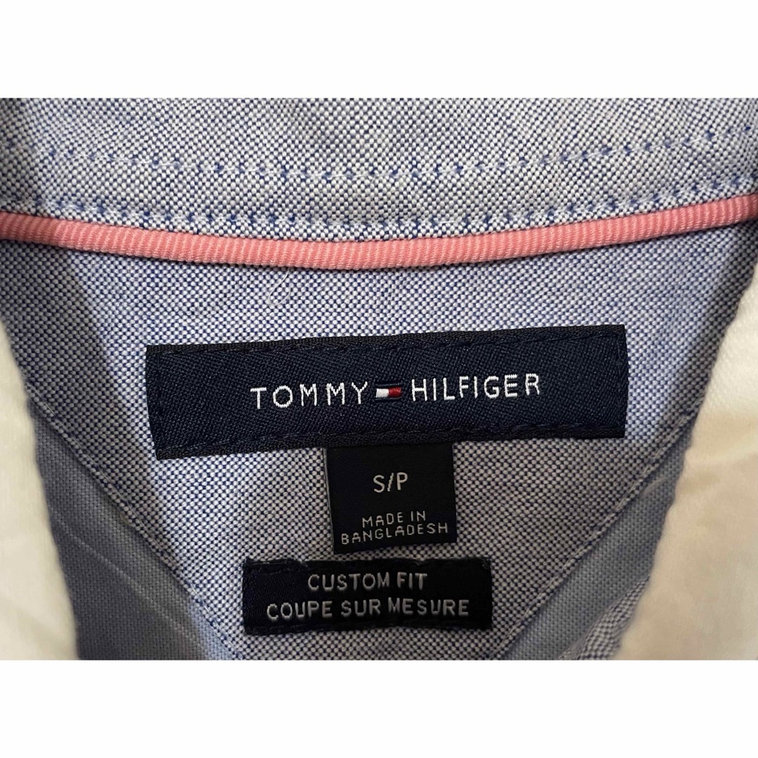 TOMMY HILFIGER(トミーヒルフィガー)のTOMMY  HILFIGER  ボタンシャツ メンズのトップス(Tシャツ/カットソー(半袖/袖なし))の商品写真