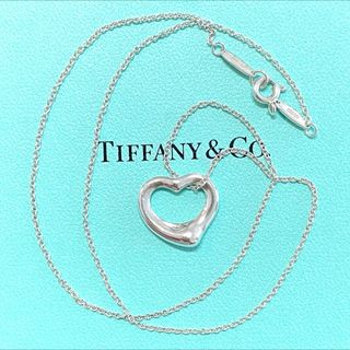 ティファニー(Tiffany & Co.)のティファニー オープンハート ペンダント ネックレス スターリングシルバー925(ネックレス)