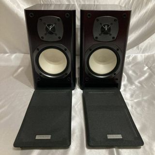 オンキヨー(ONKYO)の美品 2wayスピーカー オンキョー X D N9EX ONKYO ワインレッド(スピーカー)