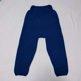 no.0040　毛糸のパンツ　ハンドメイド　手編み(その他)