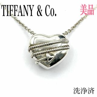 ティファニー(Tiffany & Co.)のティファニー ハート&アロー ネックレス ペンダント シルバー SV925(ネックレス)