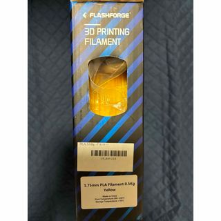 3Dプリンタ用Filament 0.5kg PLA-F103 イエロー(PC周辺機器)