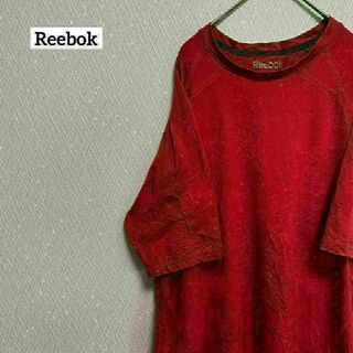 リーボック(Reebok)のReebok リーボック Tシャツ 半袖 無地 シンプル ワンポイント XL(Tシャツ/カットソー(半袖/袖なし))