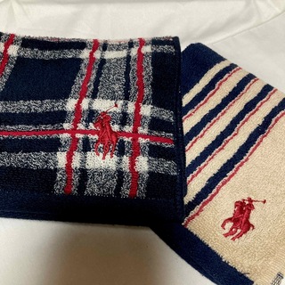 ポロラルフローレン(POLO RALPH LAUREN)のラルフローレン　タオルハンカチ　未使用(ハンカチ)