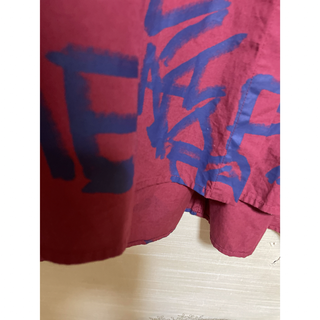 Sensounico(センソユニコ)のモユル　バンドカラーブラウスチュニック　moyuru ※ann吉 レディースのトップス(シャツ/ブラウス(半袖/袖なし))の商品写真