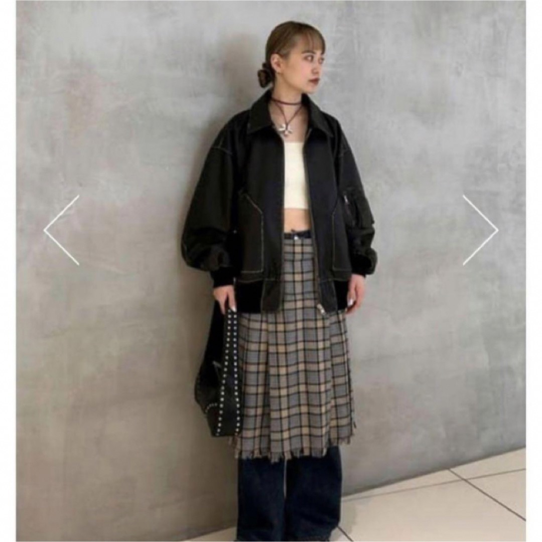 SLY - 即完売♡THROW by SLY VINTAGE G-1 JKレザージャケットの SLY - 即完売♡THROW by SLY VINTAGE G-1 JKレザージャケットの