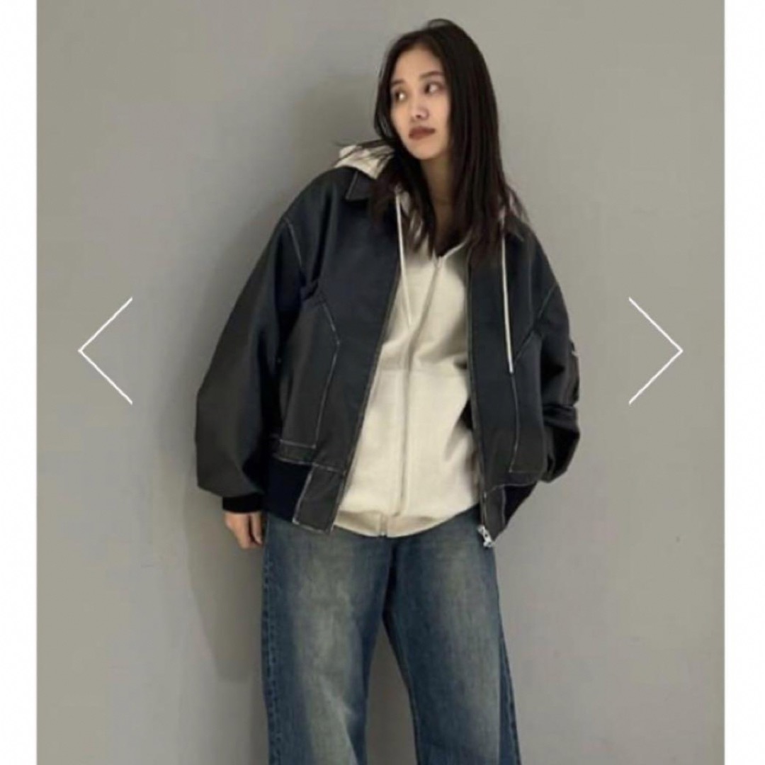 SLY - 即完売♡THROW by SLY VINTAGE G-1 JKレザージャケットの SLY - 即完売♡THROW by SLY VINTAGE G-1 JKレザージャケットの