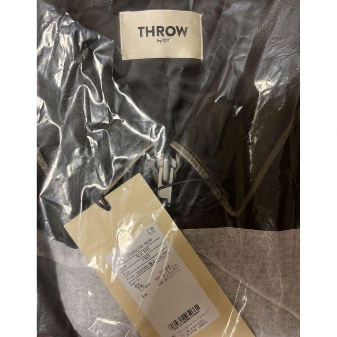 SLY - 即完売♡THROW by SLY VINTAGE G-1 JKレザージャケットの SLY - 即完売♡THROW by SLY VINTAGE G-1 JKレザージャケットの