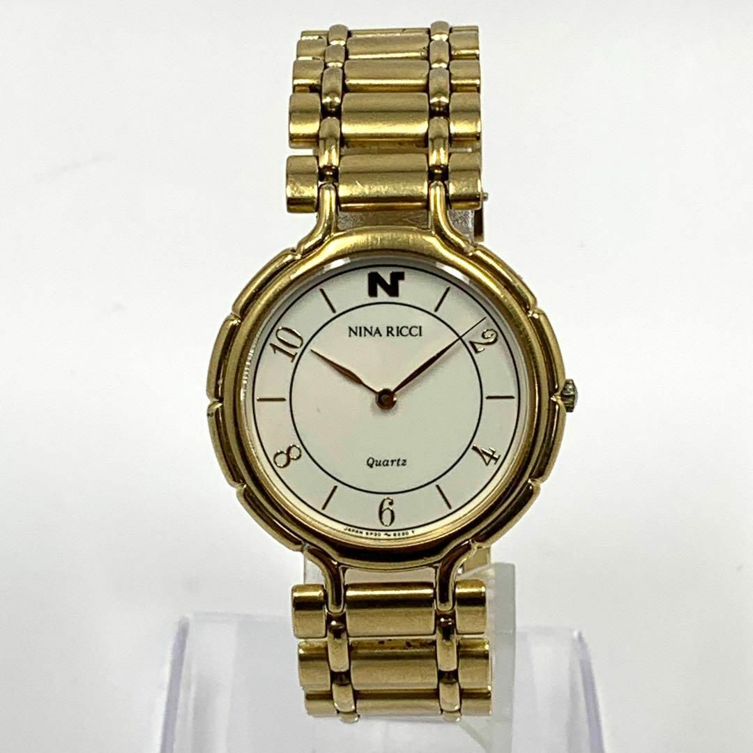 NINA RICCI(ニナリッチ)の255 NINA RICCI ニナリッチ メンズ 腕時計 クオーツ ビンテージ メンズの時計(腕時計(アナログ))の商品写真