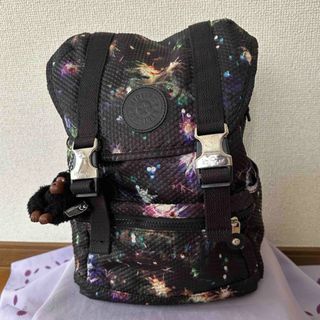 キプリング(kipling)のキプリングリュック（宇宙柄）(リュック/バックパック)