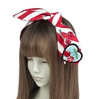 Angelic Pretty - Cherry Stamp カチューシャ 赤 Angelic Pretty