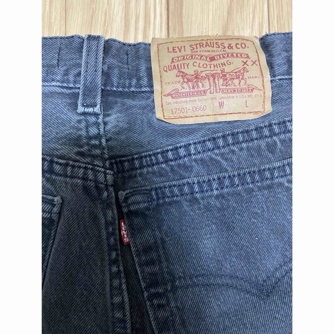 Santa Monica(サンタモニカ)のvintage♡levi's 17501-0660 ミニスカート♡ レディースのスカート(ミニスカート)の商品写真