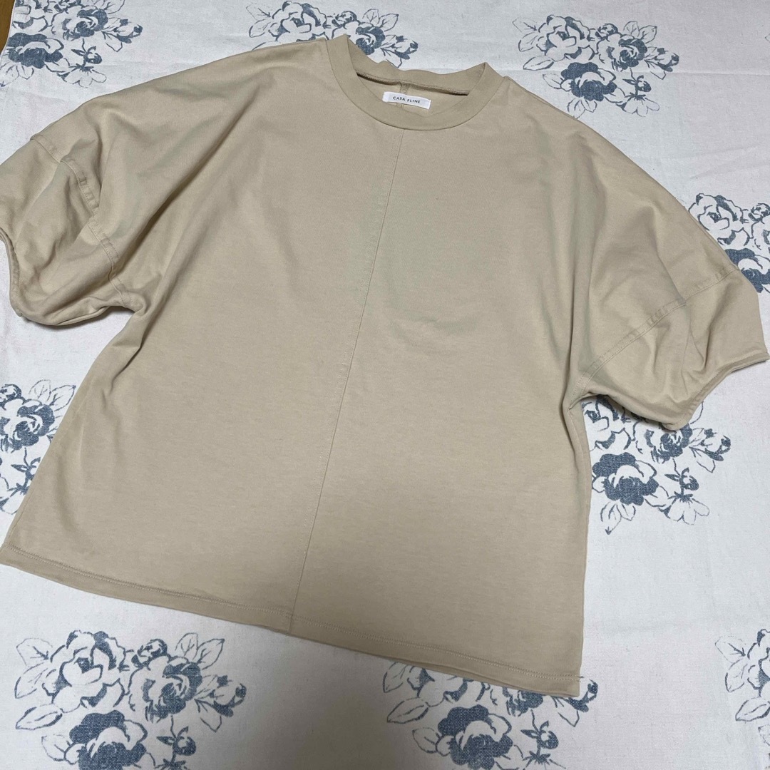 Noble(ノーブル)のNoble CASA FLINE/カーサフライン オーガニックコットンTシャツ  メンズのトップス(Tシャツ/カットソー(半袖/袖なし))の商品写真