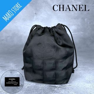 シャネル(CHANEL)のCHANEL ニュートラベルライン ナイロン キャンバス ポーチ 巾着(ポーチ)