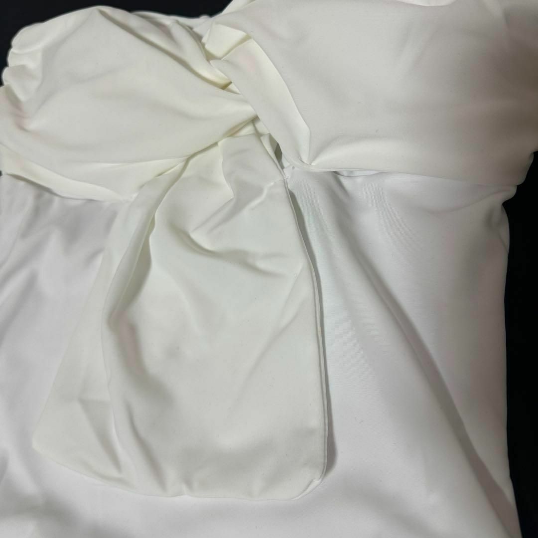 水着 ワンショルダー 韓国風 体型カバー 大人 ワンピース オールインワン レディースの水着/浴衣(水着)の商品写真