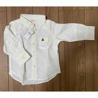 babyGAP - 【未使用タグ付き】baby GAP オックスフォードシャツ 白 80