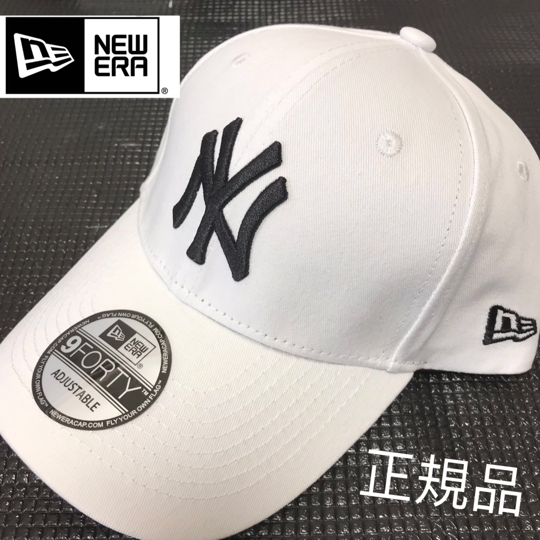 NEW ERA(ニューエラー)のNEWERA ニューエラ 9FORTY ・ヤンキース キャップ  白 レディースの帽子(キャップ)の商品写真