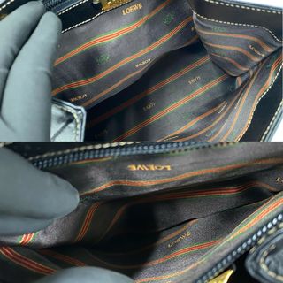 LOEWE - ほぼ未使用 LOEWE ロエベ ベラスケス ロゴ レザー 本革 2way LOEWE - ほぼ未使用 LOEWE ロエベ ベラスケス ロゴ レザー 本革 2way