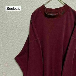 リーボック(Reebok)のReebok リーボック ロンT 長袖 ワンポイント ゆるだぼ シンプル XL(Tシャツ/カットソー(七分/長袖))