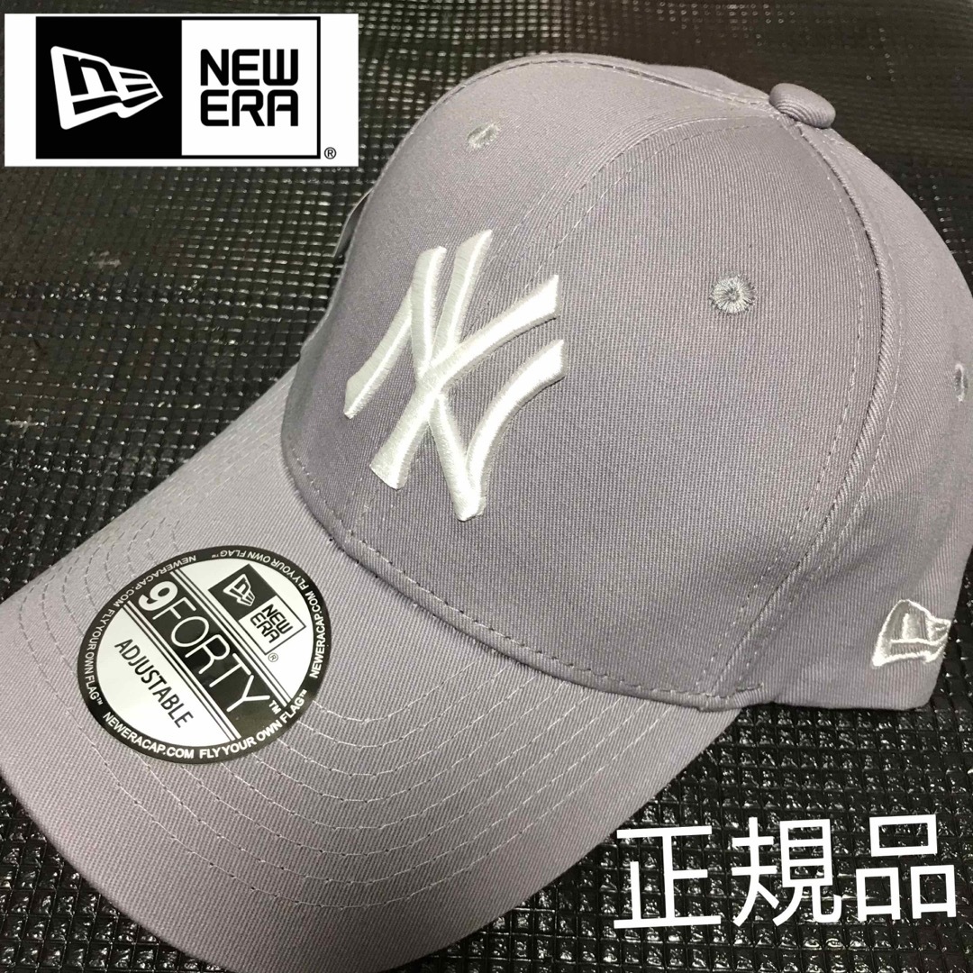 NEW ERA(ニューエラー)のグレーNEWERA ニューエラ 9FORTY ニューヨーク・ヤンキース キャップ メンズの帽子(キャップ)の商品写真