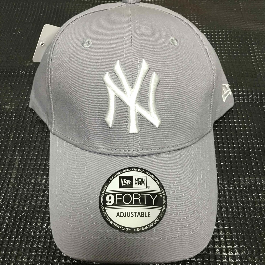 NEW ERA(ニューエラー)のグレーNEWERA ニューエラ 9FORTY ニューヨーク・ヤンキース キャップ メンズの帽子(キャップ)の商品写真