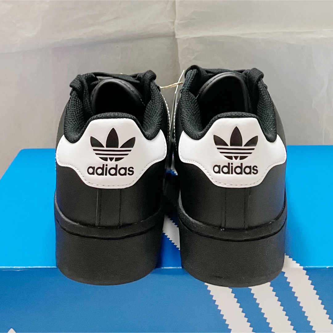 adidas(アディダス)のアディダス スーパースター xlg adidas superstar 厚底 黒 レディースの靴/シューズ(スニーカー)の商品写真