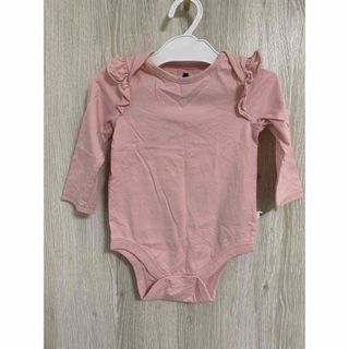 ベビーギャップ(babyGAP)のbaby GAPフリルボディスーツ(ロンパース)